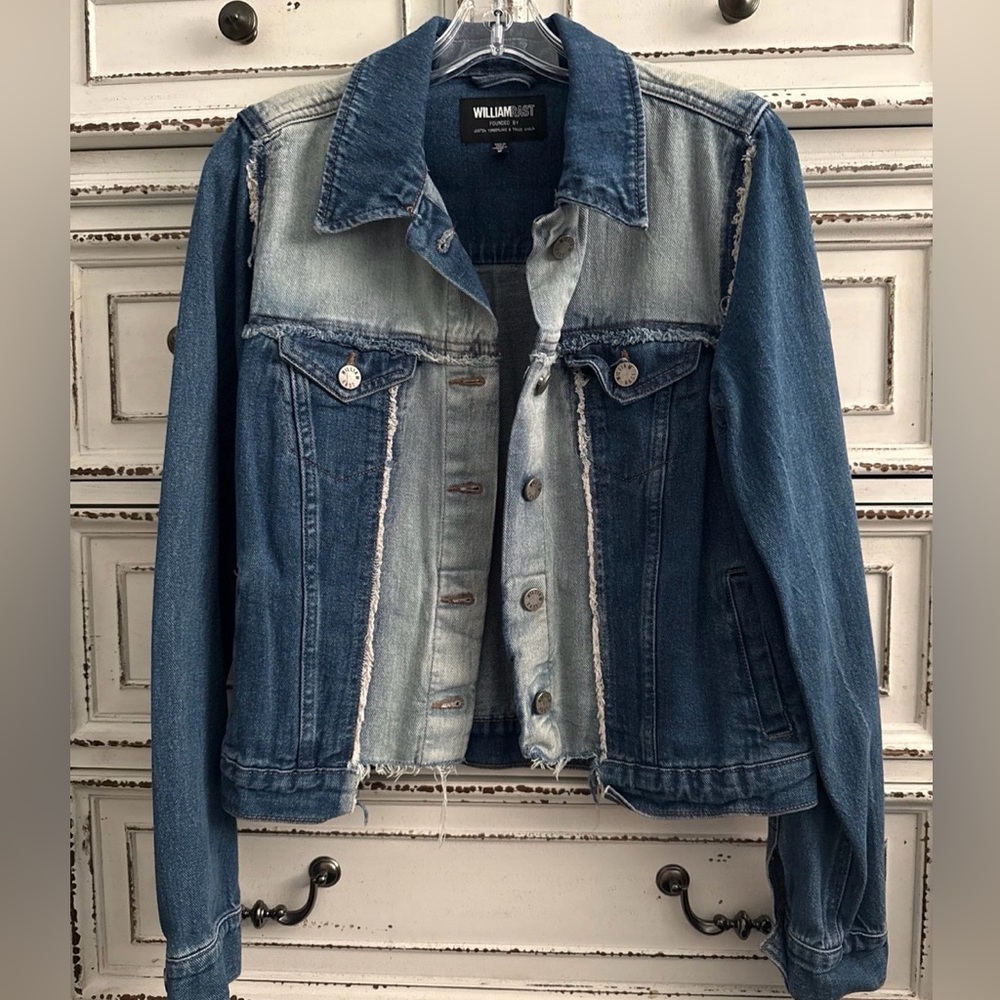 William Rast Blue Denim Jacket